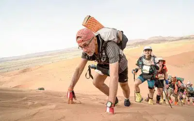 Two runners complete epic run in Sahara desert for Chance for Childhood  
